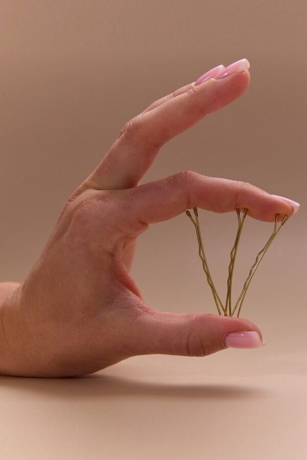 Wsuwki 51 mm - złote